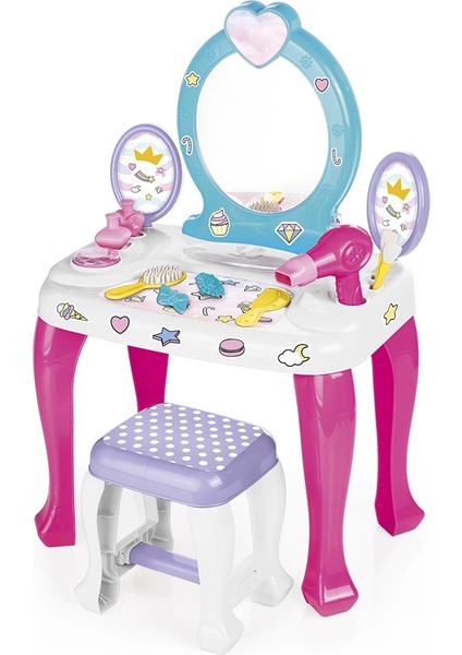 Bfs Unicorn Makyaj Masası ve Tabure Seti