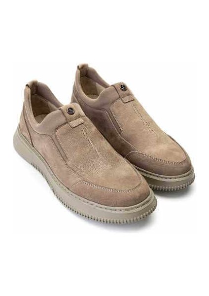 Erkek Hakiki Deri Vizon Nubuk Casual Ayakkabı 298 1857-F412 Erk Ayk Y25 Vızon Nbk fiyatları