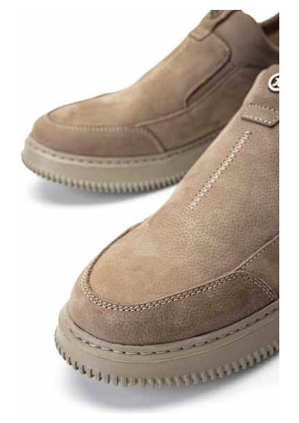 Erkek Hakiki Deri Vizon Nubuk Casual Ayakkabı 298 1857-F412 Erk Ayk Y25 Vızon Nbk fırsatları