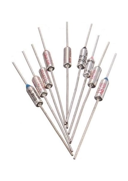 Tf 192°C 250V 10A Termik Sigorta - 10 Adet modelleri