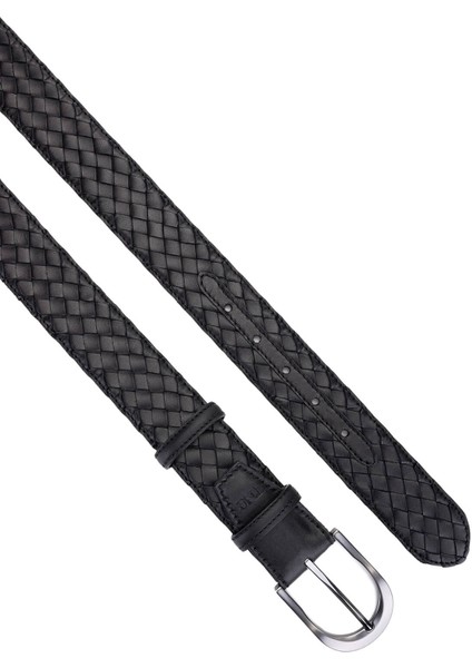 Erkek Hakiki Deri Siyah Kemer 184 5415 Erk Kmr Y25 Sıyah Orgu fiyatları