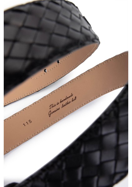 Erkek Hakiki Deri Siyah Kemer 184 5415 Erk Kmr Y25 Sıyah Orgu modelleri