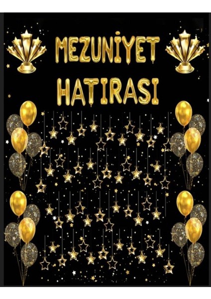 Mezuniyet Anısı, Mezun Oluyorum, Okul Etkinlik, Fotoğraf Çekimi Kumaş Arkafon 150X200