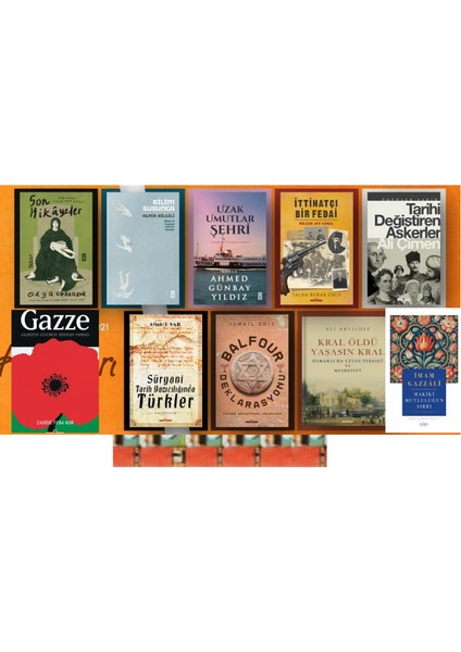 Gazze, Tarihi Değiştiren Askerler, Son Hikayeler,hakiki Mutluluğun Sırrı-Nitelikli 10 Kitap