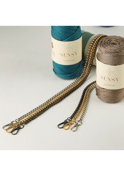 Kutu Model Demir Çanta Zinciri 120 cm Canta Aksesuarı ve Cüzdan Aksesuarı modelleri