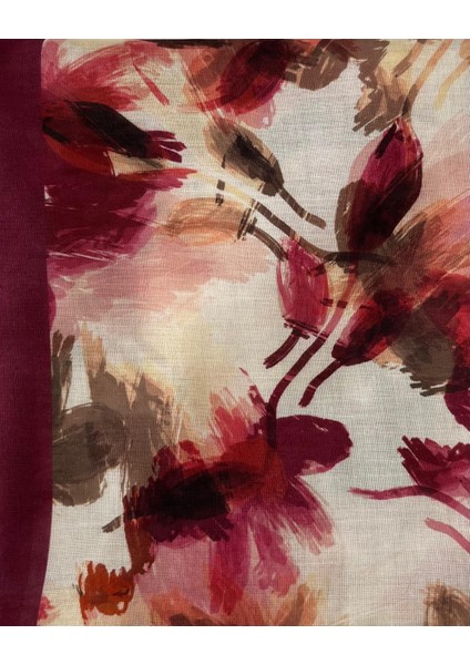 Yaprak Desenli Eşarp fiyatları