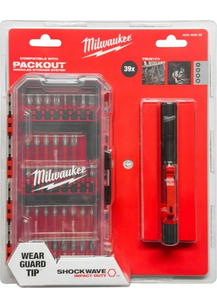 Bits Uç Set 39 Parça + LED Fener - 4932498608