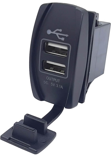 Marin Tip Ikili USB 12-24V - 5V/3.1A