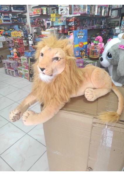 Berattoys Oyuncak Aslan Peluş Aslan 75 cm Peluş Aslan