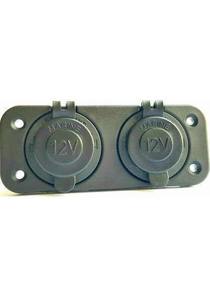 Pano Tip Çakmak Soketi Kulaklı Ikili