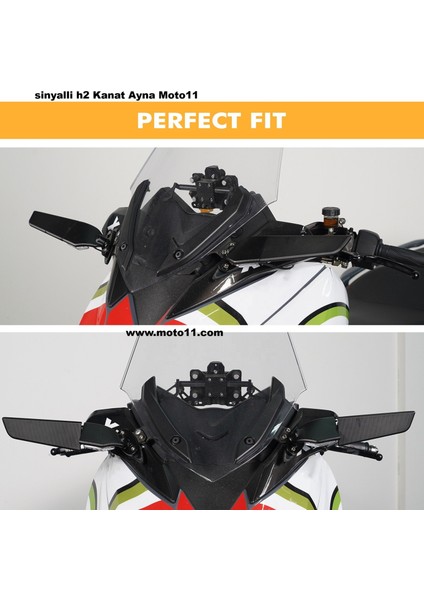 Pulsar Rs 200 Sinyalli Kanat Ayna H2 | MOTO11 modelleri