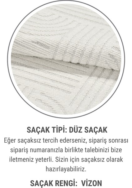 Revna Ekru Yıkanabilir Halı – Kaydırmaz Taban, Pamuk Dokuma, Salon, Çocuk Odası, Mutfak, Koridor Için Uygun