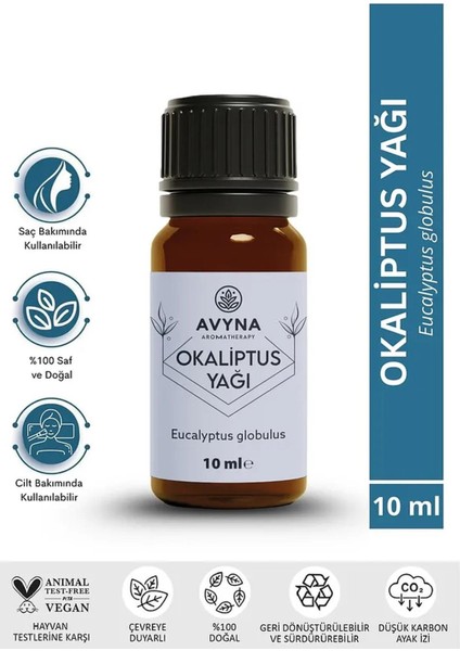 Okaliptüs Uçucu Yağı 10 ml Saf ve Doğal