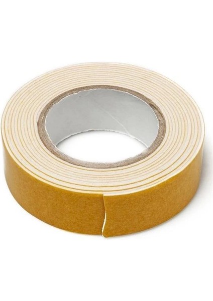 Bfs Çok Amaçlı Tüm Yüzeylerde Kullanıma Uygun Beyaz Çift Taraflı Köpük Sünger Montaj Bant
