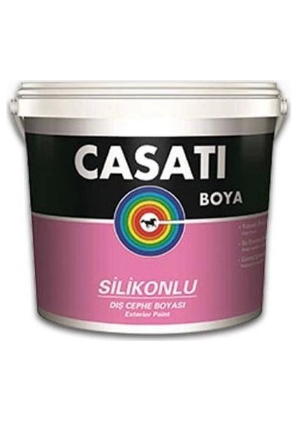 Bfs Casati Silikonlu Dış Cephe Boyası 15 Litre Beyaz
