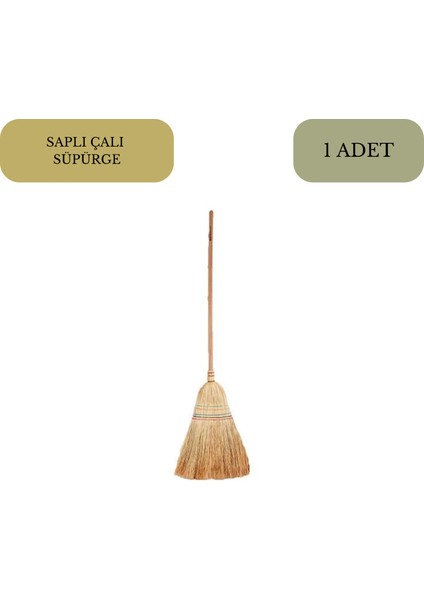 Ahşap Saplı Çalı Çırpı Bahçe Çöpçü Süpürgesi fiyatları