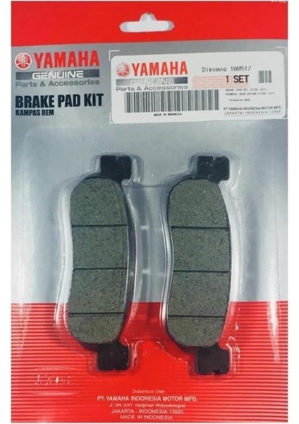 X-Max 250 2013 ve Öncesi Arka Fren Balatası OBOR38