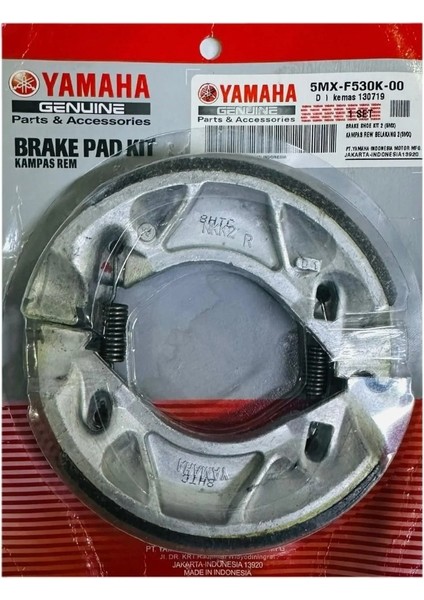 5MX-F530K-00 Fren Balatası OBOR15