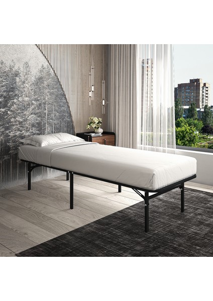 Smart Base Tek Kişilik Katlanır Metal Karyola