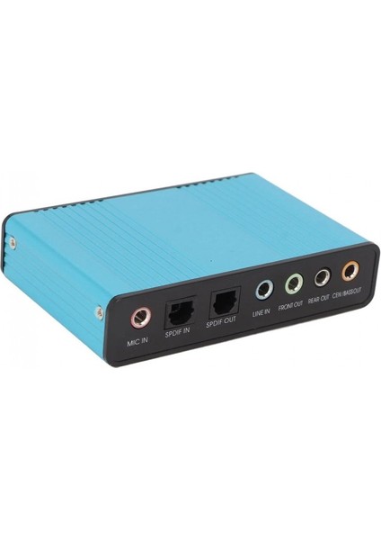 USB Type C 2.0 Harici Ses Kartı 6 Kanal 5.1 USB Optik Harici Ses Kartı fiyatları