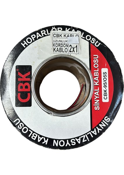 Hoparlör Kablosu 2x1 Siyah 50 Metre Fiyatıdır
