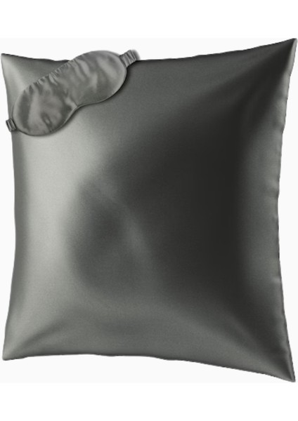Aılorıa Beauty Sleep Seti, 100% Dut Ipeği Yastık Kılıfı (80X80) ve Göz Maskesi