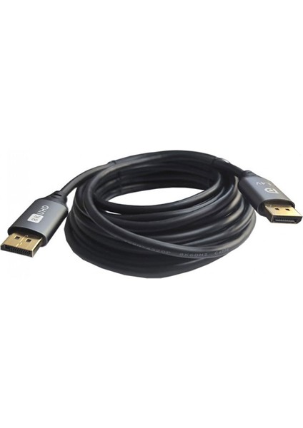 Display Port 8k UHD V1.4 Display Erkek Erkek Ses ve Görüntü Kablosu 5m