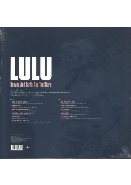 Lulu – Heaven And Earth And The Stars modelleri