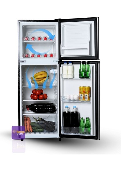 Cm-Retro-Bej 138 Litre Buzdolabı Önden Kapak fiyatları