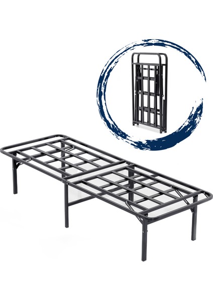 Smart Base Tek Kişilik Katlanır Metal Karyola
