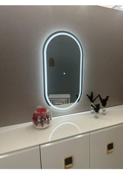 Oval Dounmatik Gün Işığı Duvar Aynası