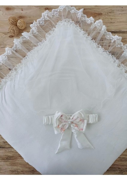 Zarif Hanımeli Desenli Bebek Battaniyesi fiyatları