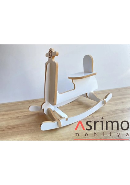 Ahşap Sallanan Scooter