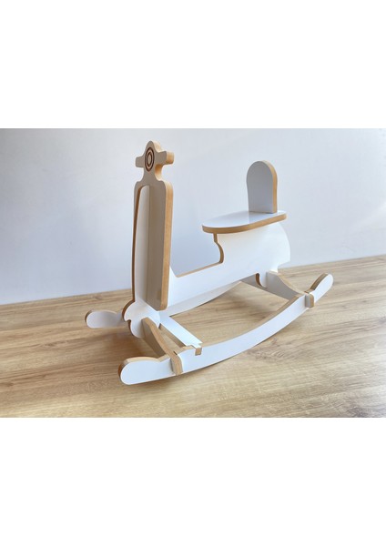 Ahşap Sallanan Scooter