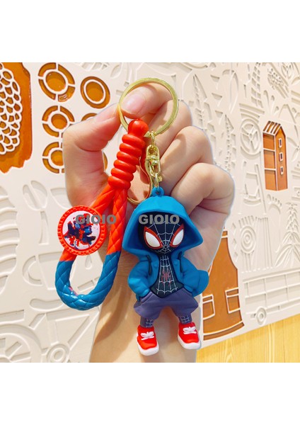 Çan Doo Doo Kedi Anahtarlık Kolye Peluş Sevimli Yavru Kedi Bebek Okul Çantası Çekicilik Küçük Hediye (Yurt Dışından)