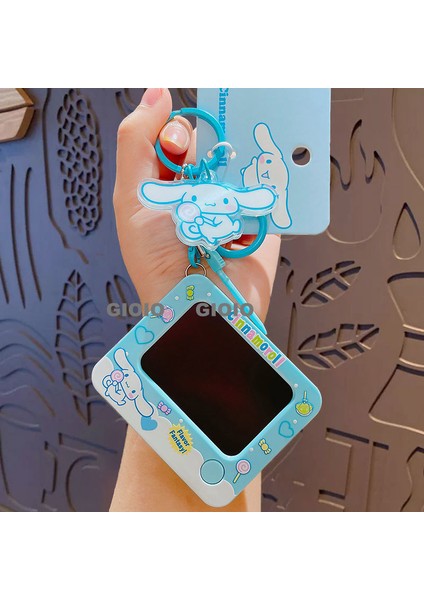 Yaratıcı Boncuklu Anahtarlık Kolye Sevimli Çift Çanta Araba Anahtarlık Hediye (Yurt Dışından)