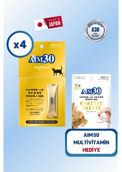 Supplement 4'lü Avantajlı Paket Multivitamin Hediyeli