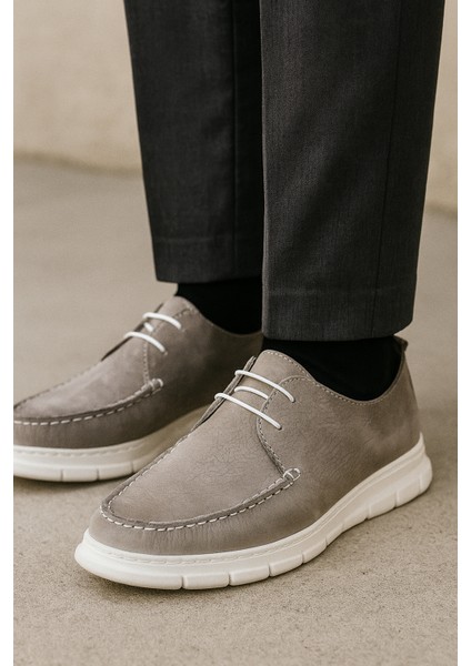 Bej Erkek Loafer - Desert Horizon