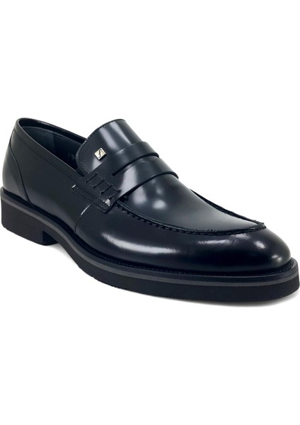 1114 25YA Erkek Günlük Ayakkabı Siyah Açma