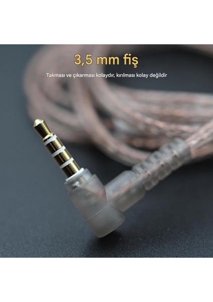 Kz Black Ofc Kablo C Pin Mikrofonlu fiyatları