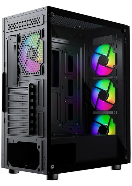 600W A650B Gamıng Mıd-Tower Pc Kasası indirimleri