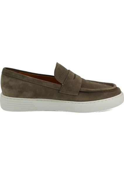 5504 25YA Erkek Günlük Ayakkabı Vizon Süet modelleri