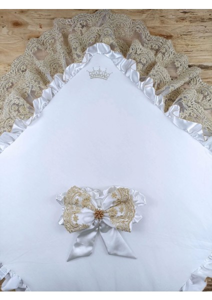 Zarif Dantel Detaylı Bebek Battaniyesi Severler Için Özel Tasarım fiyatları