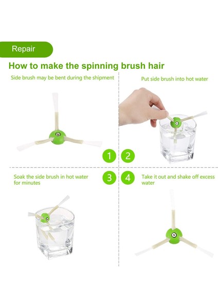 Irobot Roomba Için Kenar Süpürme Yan Fırçası Yedeği, 10 Paket (Yurt Dışından) indirimleri