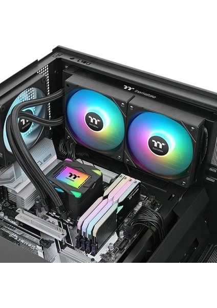 240MM LA240 CL-W457-PL12SW-A AM5-1851P Rgb Sıvı Soğutmalı Işlemci Fanı indirimleri