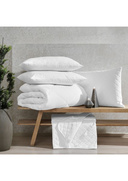 Comfort Mikrofiber Çift Kişilik Yorgan Beyaz fiyatları