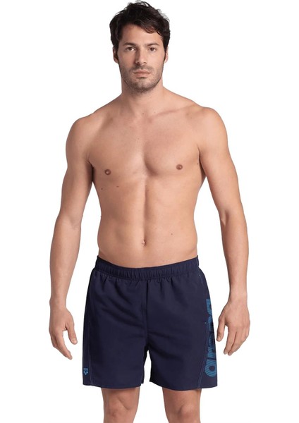 Fundamentals Logo Boxer Erkek Deniz Şortu 006444781