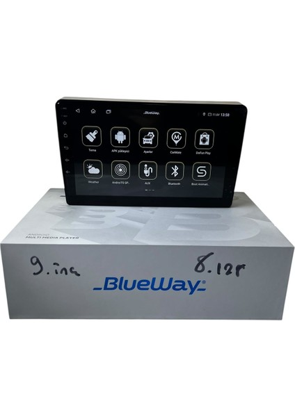 Citroen Berlingo 2008-2018 Blueway 8-128 Tam Profesyonel Oem Multimedia fiyatları