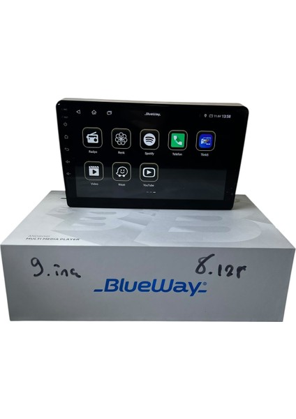 Citroen Berlingo 2008-2018 Blueway 8-128 Tam Profesyonel Oem Multimedia modelleri