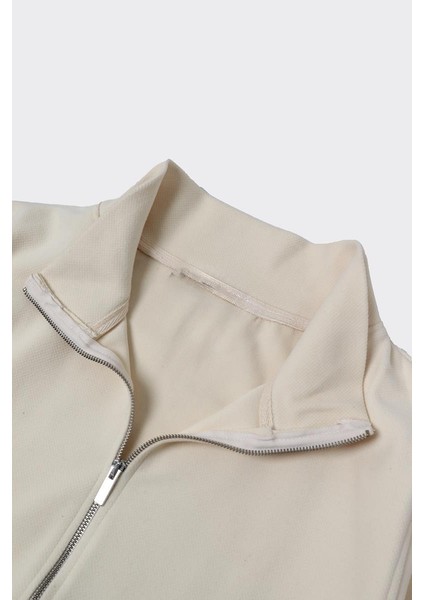 Rahat ve Şık Fermuarlı Erkek Sweat TAKIM-KAW3020W fırsatları